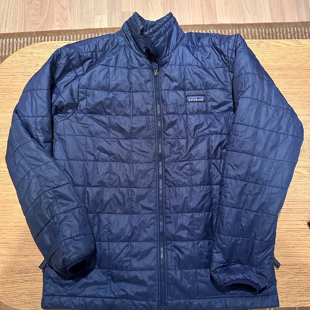 SOLD - Patagonia Navy Puffer Jacket